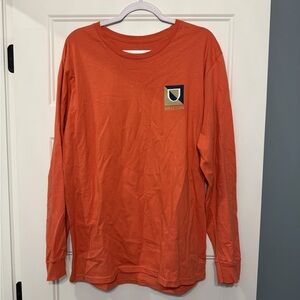 Brixton Orange Long Sleeve T-Shirt